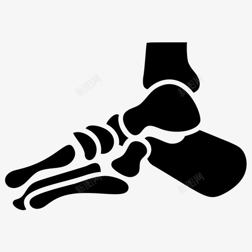 关节骨骼人体解剖学svg_新图网 https://ixintu.com 关节 骨科 骨骼 人体 解剖学 疼痛 脊椎 字形 图标