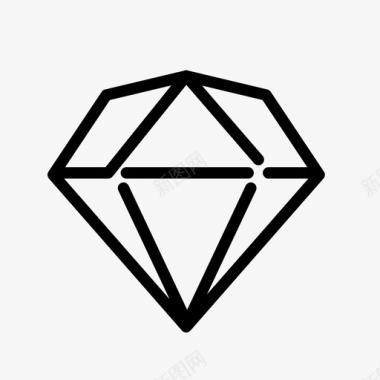 钻石财富珠宝图标