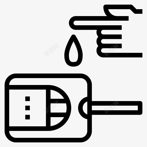 验血糖尿病血糖svg_新图网 https://ixintu.com 验血 糖尿病 血糖 生酮 饮食