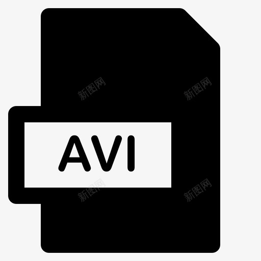 文件类型avi文档svg_新图网 https://ixintu.com 文件 类型 文档 格式