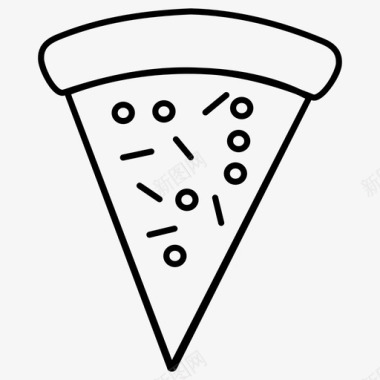 披萨意大利餐图标