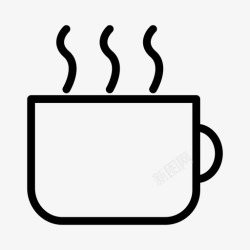 醒目饮料咖啡饮料热的高清图片