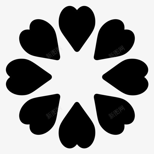 花卉符号装饰花花卉设计svg_新图网 https://ixintu.com 花卉 符号 装饰 花花 设计 图案 天然 装饰性
