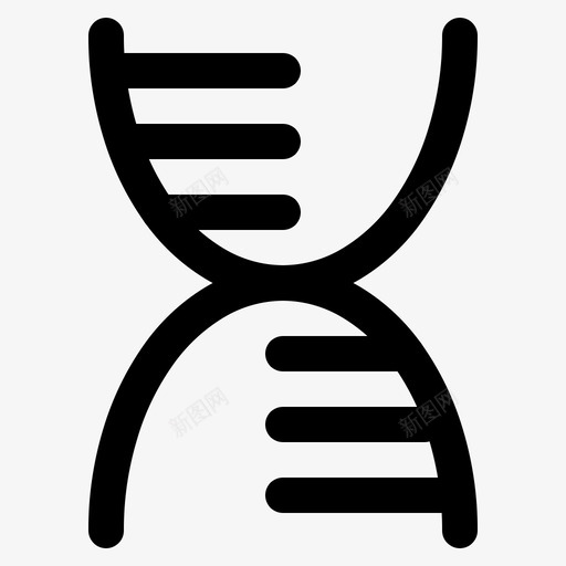 dna医学医学固体svg_新图网 https://ixintu.com 医学 固体