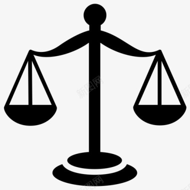 法律宪法司法图标