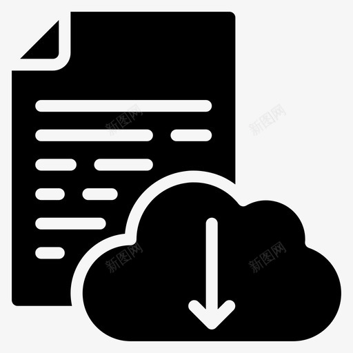 文档云下载文档文件svg_新图网 https://ixintu.com 文档 下载 文件 注释