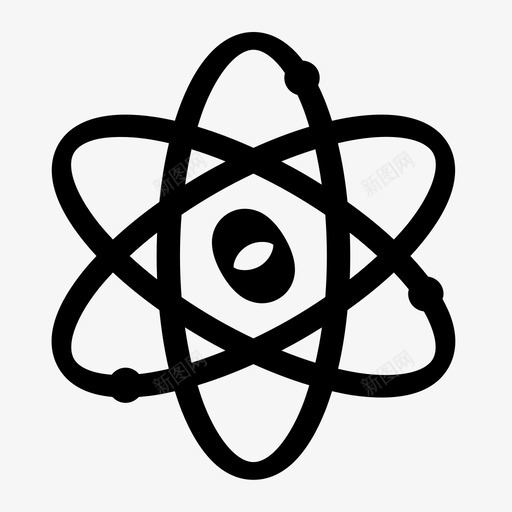 科学原子轨道svg_新图网 https://ixintu.com 原子 科学 轨道 技术 强大
