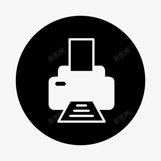打印机办公室多媒体图标svg_新图网 https://ixintu.com 打印机 办公室 多媒体 图标