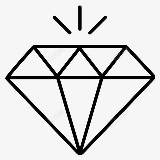 珠宝水晶钻石svg_新图网 https://ixintu.com 珠宝 水晶 钻石 宝石 投资 金融