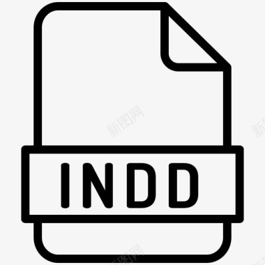 indd文件扩展名图标