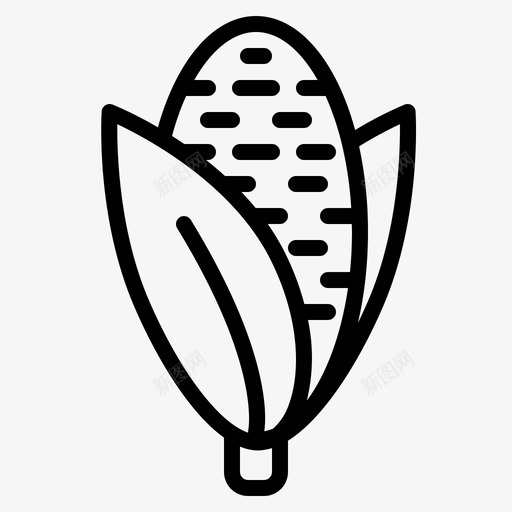 玉米谷类食品有机食品svg_新图网 https://ixintu.com 食品 玉米 谷类 有机 素食 素食主义 主义者 农民