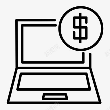 商务公司财务会议图标