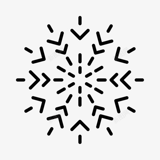 雪花庆祝活动svg_新图网 https://ixintu.com 雪花 庆祝活动 场合 寒假
