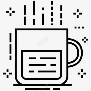 茶杯咖啡杯热饮料图标