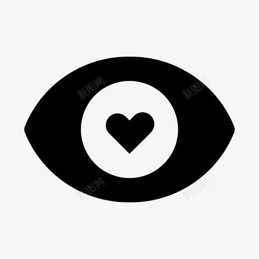 爱的眼睛心的眼睛观点svg_新图网 https://ixintu.com 眼睛 爱的 观点 雕文