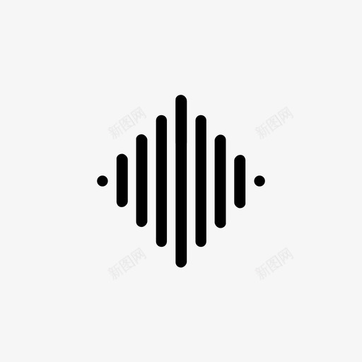 波形频率响亮svg_新图网 https://ixintu.com 波形 频率 响亮 噪音 柔和 声音