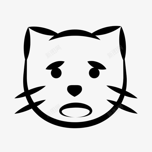 悲伤的小猫猫聊天svg_新图网 https://ixintu.com 悲伤 小猫 聊天 哭泣 兽医 宠物