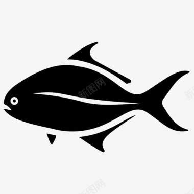 鱼海洋动物海洋生物图标