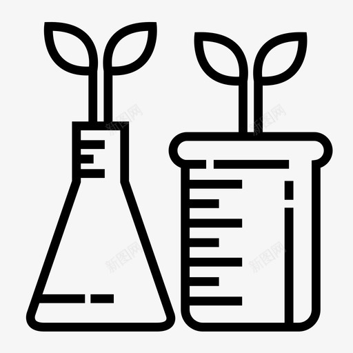 植物实验室环境科学svg_新图网 https://ixintu.com 植物 实验室 环境科学