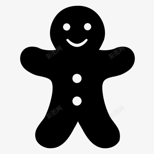 姜饼蛋糕饼干svg_新图网 https://ixintu.com 姜饼 蛋糕 饼干 甜点 食物 甜品 圣诞节 冬天