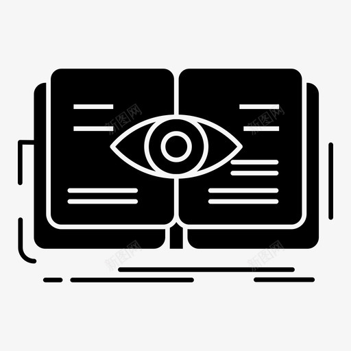 知识书眼睛成长svg_新图网 https://ixintu.com 知识 眼睛 成长 观点 创造 技能 过程