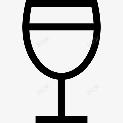 白葡萄酒杯干酒杯酒杯svg_新图网 https://ixintu.com 酒杯 白葡萄 葡萄 酒吧 咖啡馆 概述