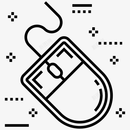 鼠标计算机硬件输入设备svg_新图网 https://ixintu.com 鼠标 设备 计算机 硬件 输入 光标 控制器 新闻 大众 媒体 向量