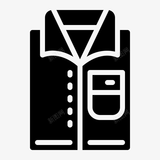 衬衫衣服图案svg_新图网 https://ixintu.com 衬衫 衣服 图案 制服 时尚 纯色