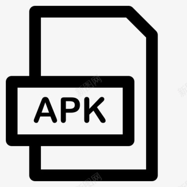 文件类型apk文档图标