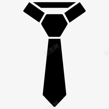 领带服装着装图标
