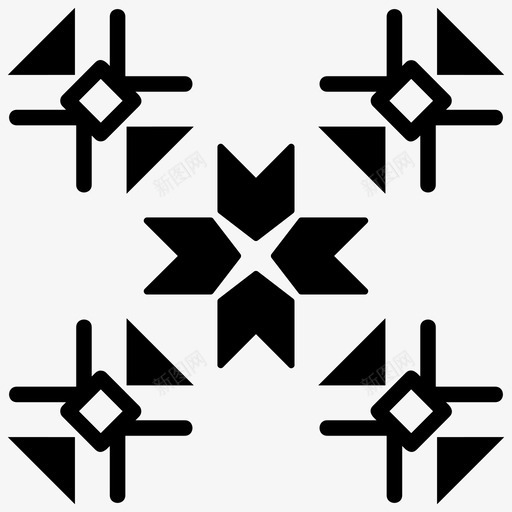 民族边界设计垫纹身标志svg_新图网 https://ixintu.com 部落 民族 边界 设计 纹身 标志 图案 符号 线图 图标