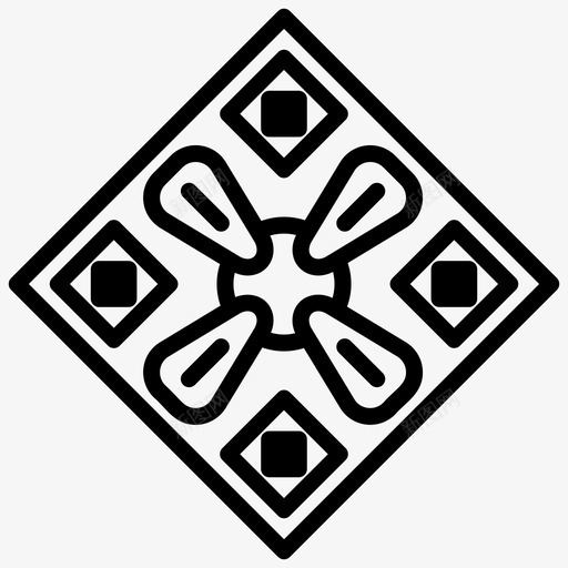 民族装饰阿兹特克图案文化图案svg_新图网 https://ixintu.com 部落 民族 装饰 图案 阿兹 特克 文化 标志 符号 线图 图标