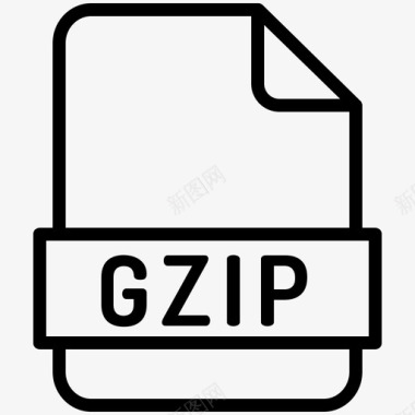 gzip文件扩展名图标