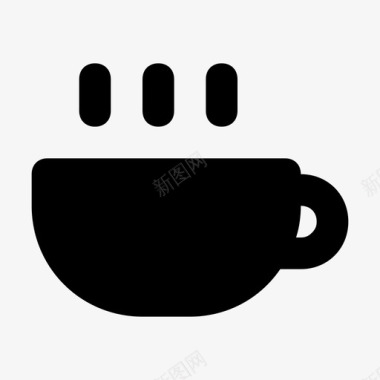 咖啡杯子马克杯图标