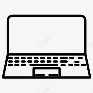 笔记本电脑电脑系统图标