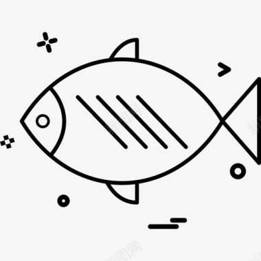 食物鱼饭图标