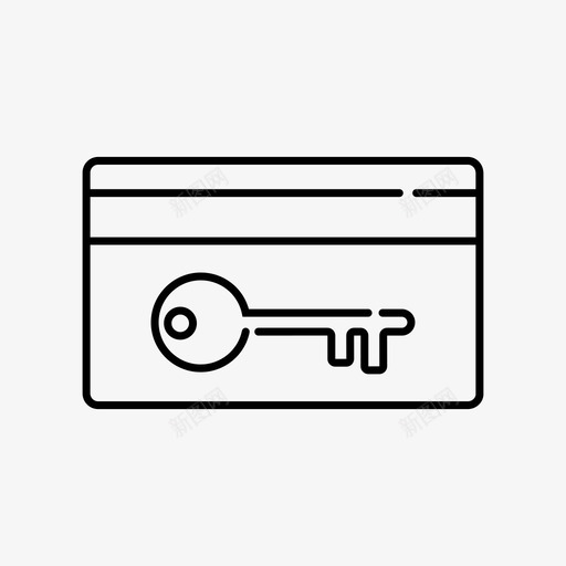 钥匙卡门禁授权svg_新图网 https://ixintu.com 钥匙 卡门 门禁 授权 保安 酒店预订