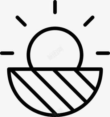 太阳庄稼农场图标