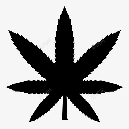 大麻大麻和大麻叶大麻和大麻叶字形图标svg_新图网 https://ixintu.com 大麻 叶大麻 叶字形 字形 图标