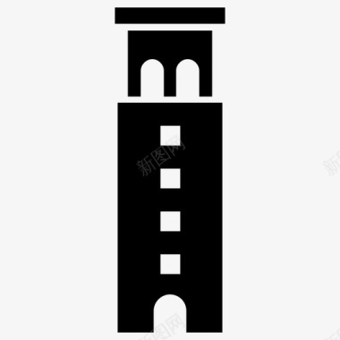圣马可钟楼建筑意大利地标图标