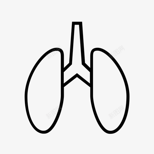 肺健康医院svg_新图网 https://ixintu.com 健康 医院 公共