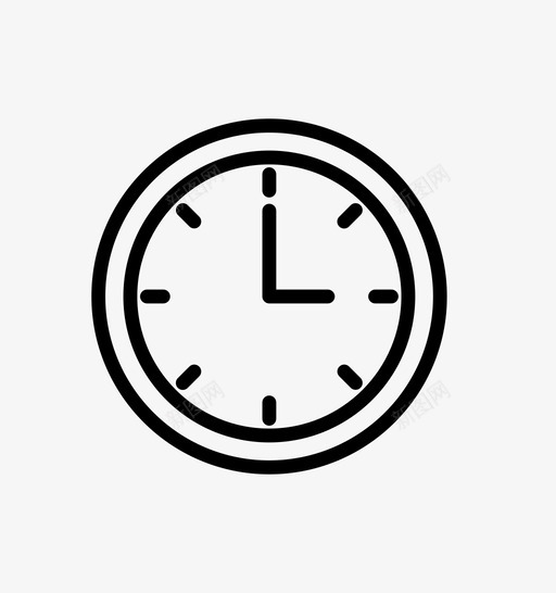 时钟表盘时间svg_新图网 https://ixintu.com 计时器 时钟 表盘 时间 手表 农场 游戏 图标