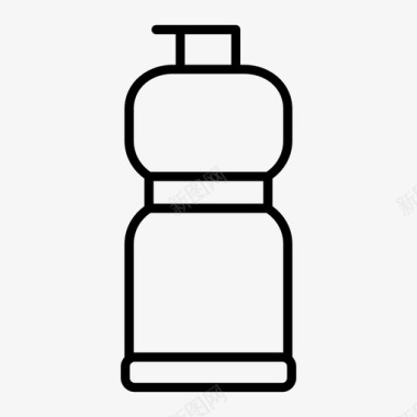 瓶子饮料容器果汁瓶图标