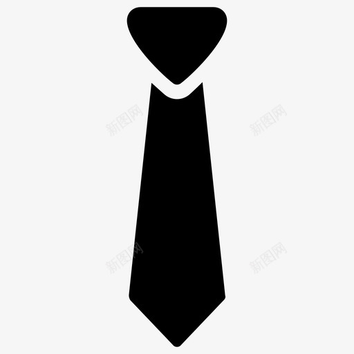 领带服装着装svg_新图网 https://ixintu.com 领带 服装 着装 制服 父亲节 标志