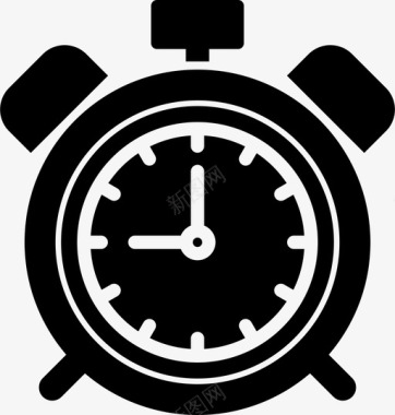 秒表计时器时钟图标