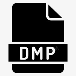 DMP扩展dmp文件文档扩展名高清图片