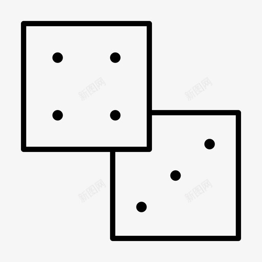 骰子方块骰子游戏svg_新图网 https://ixintu.com 骰子 方块 游戏 掷骰子 混合