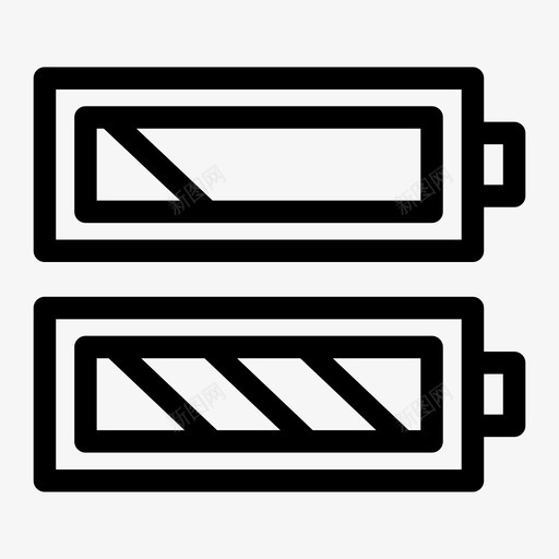 电池剩余电量电池电量高svg_新图网 https://ixintu.com 电池 电量 剩余 充电 手机电池