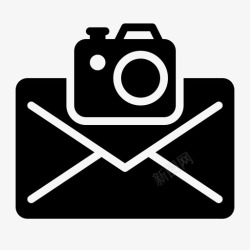 电子邮件相机照相机邮件电子邮件照片高清图片