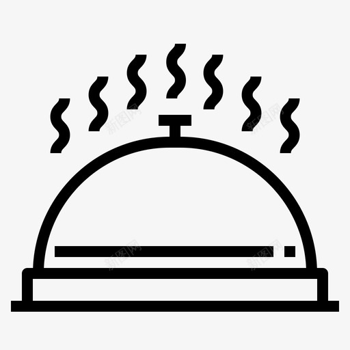 餐盘厨师餐具svg_新图网 https://ixintu.com 餐盘 厨房 厨师 餐具 服务 配件